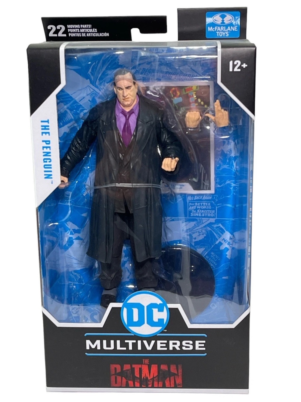DC MULTIVERSE Batman The Movie WV1 - Penguin 7" Action Figure NIB McFarlane Toys
